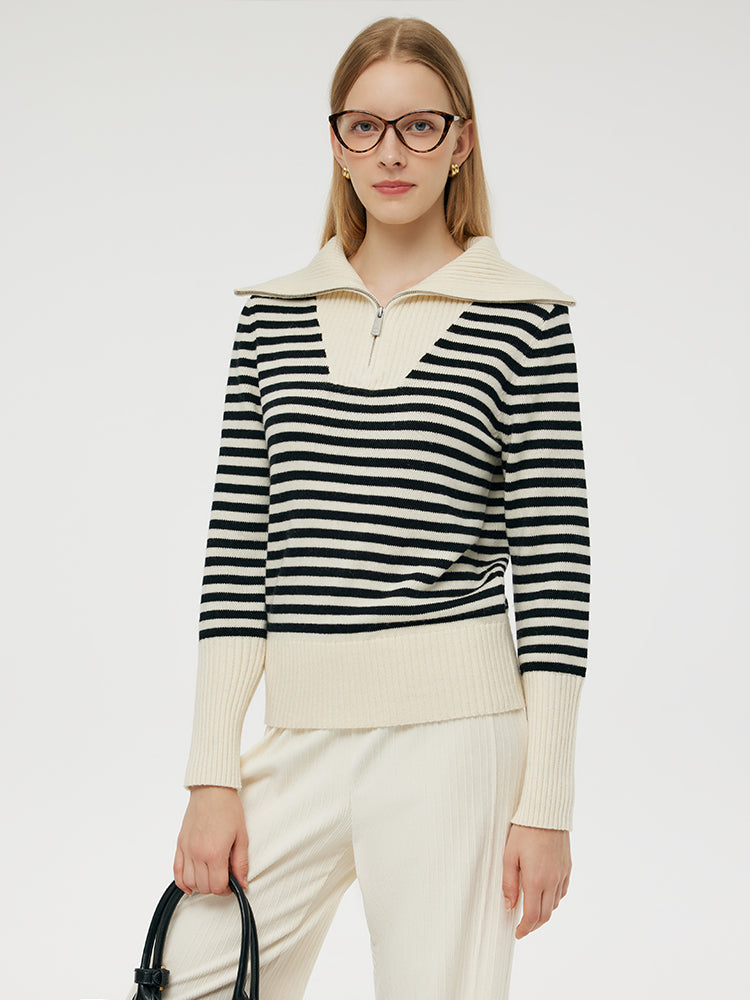 Valmere™ | Half-Zip Women Knit Top