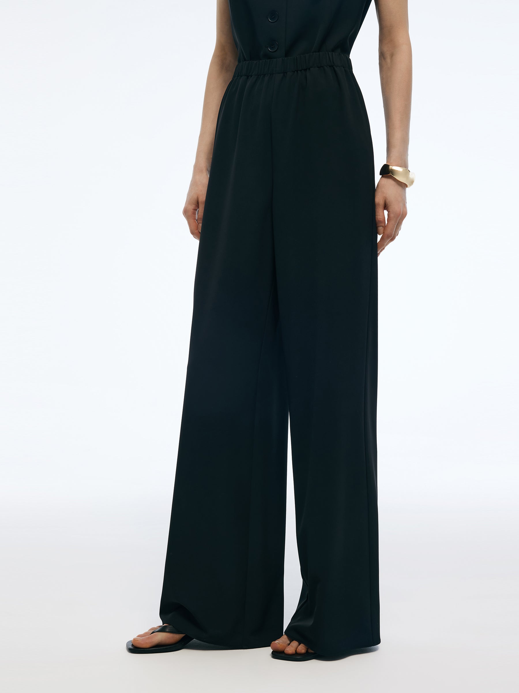 Valmere™ | Elastic Waist Stretch Leg Pants
