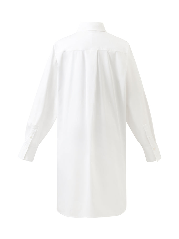 Valmere™ | Shirt Dress With Necktie