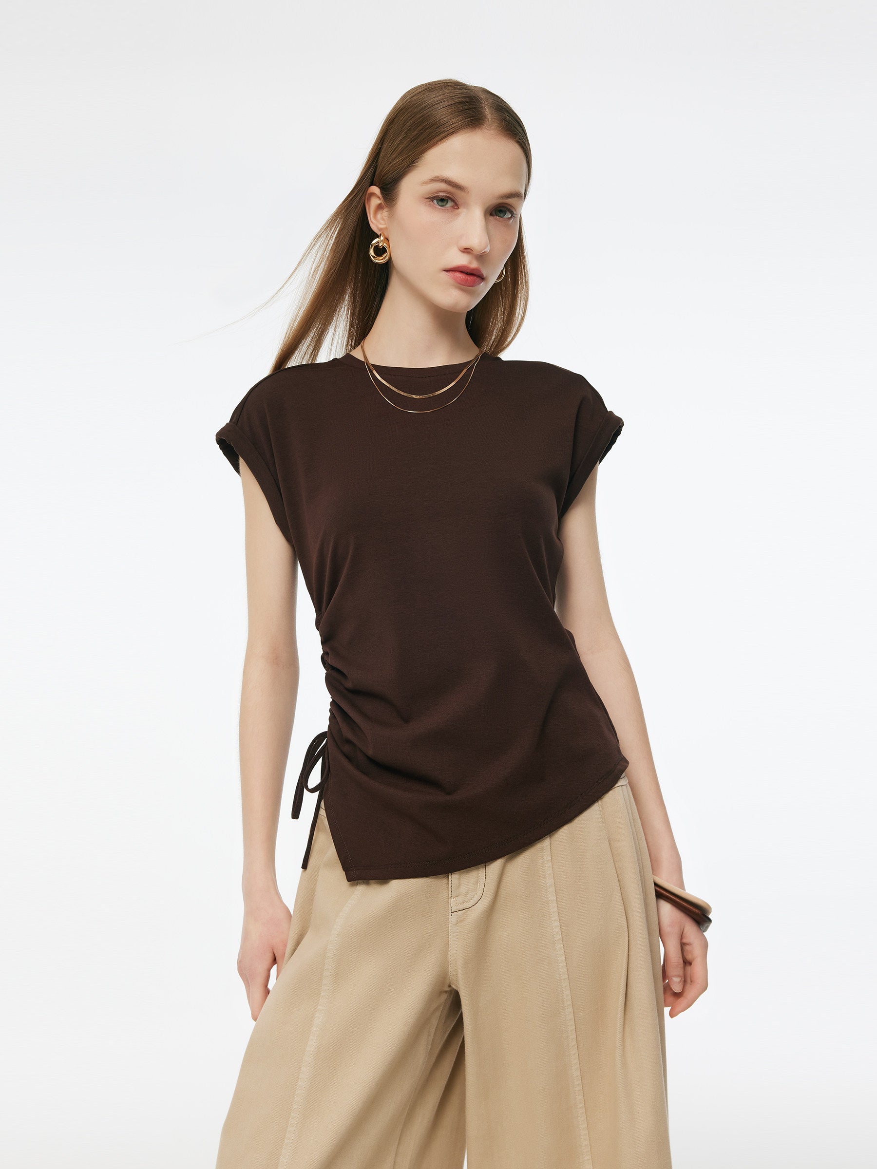 Valmere™ | Hem Sleeve Knit Top