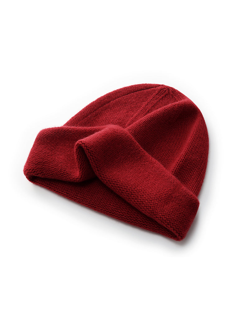 Valmere™ | 100% Cashmere Knit Beanie