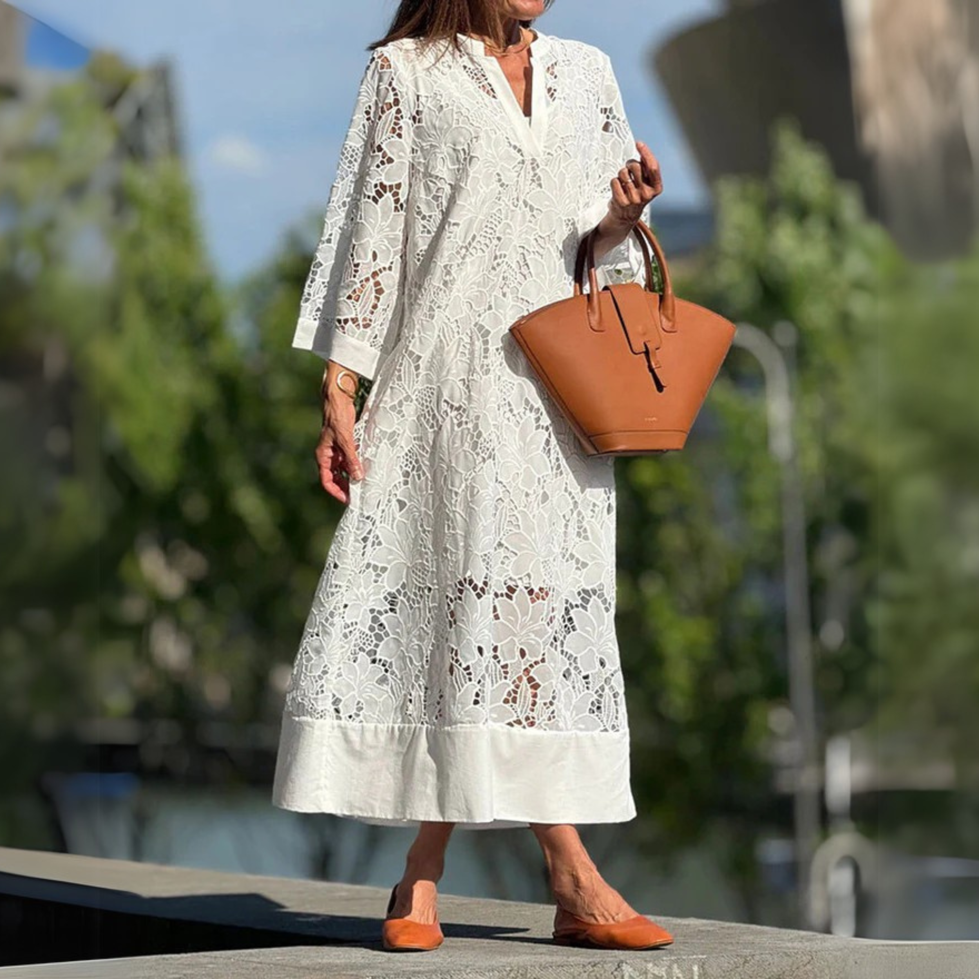 Valmere™ | Dahlia Embroidered Dress