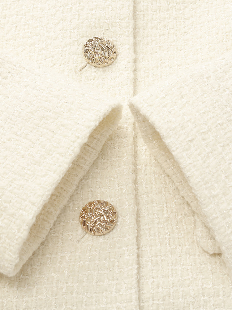 Valmere™ | Wool Blend Single-Breasted Jacket