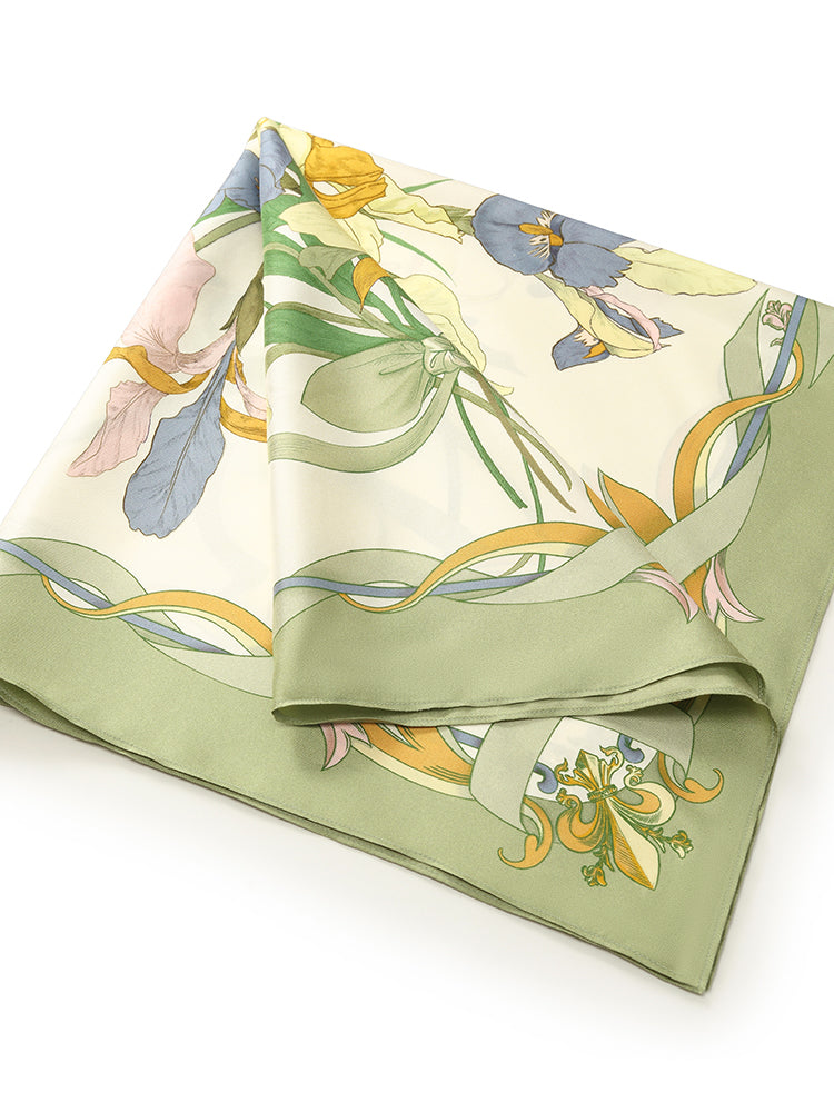 Valmere™ | 60 Square 14 Momme Mulberry Silk Scarf