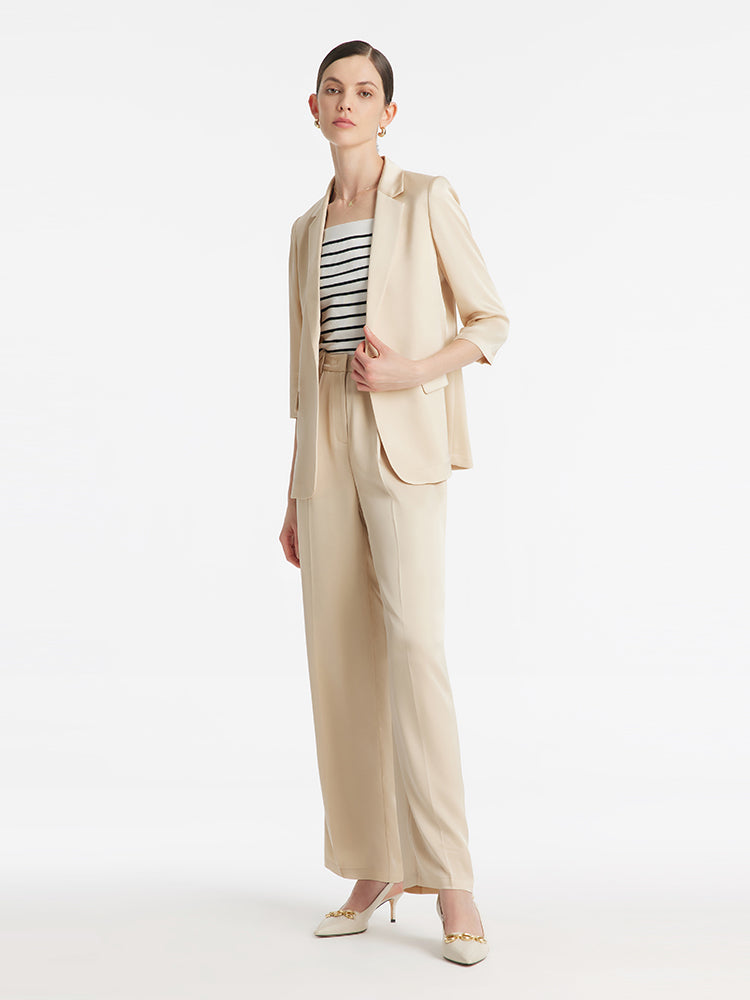 Valmere™ | Acetate One Button Blazer