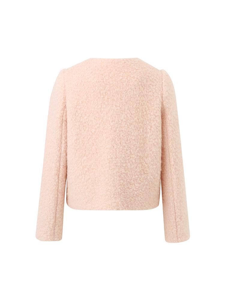 Valmere™ | Wool-Blend Crop Jacket