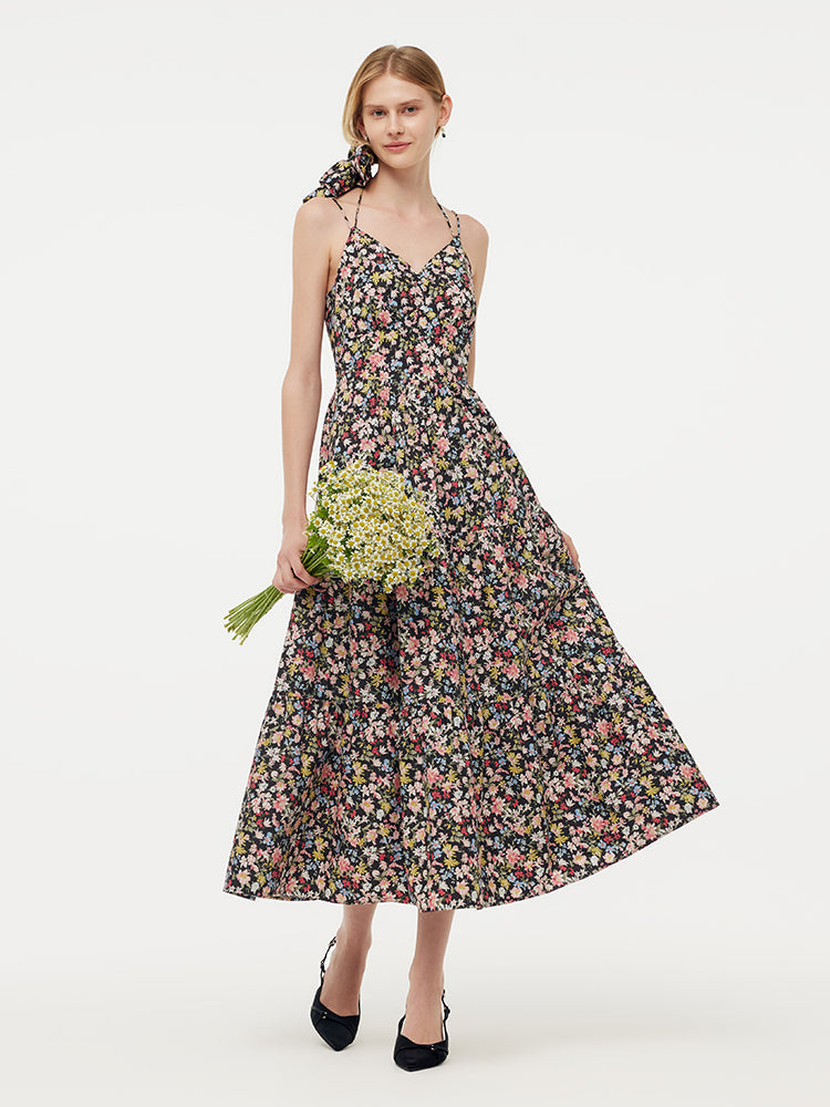 Valmere™ | Cotton Halterneck Slip Dress