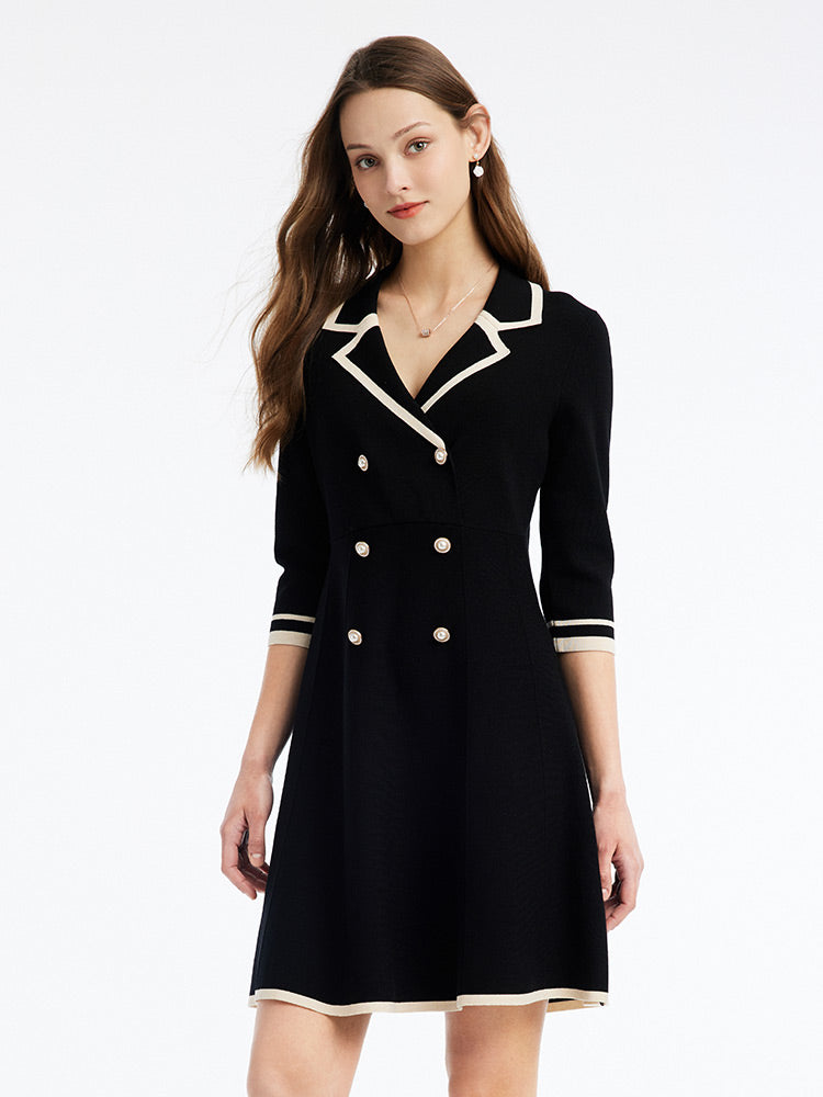 Valmere™ | V-Neck Mini Dress