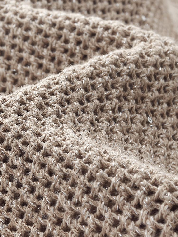 Valmere™ | Linen Open-Knit Tank Top