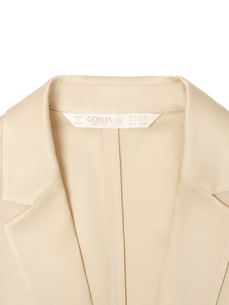 Valmere™ | Acetate One Button Blazer