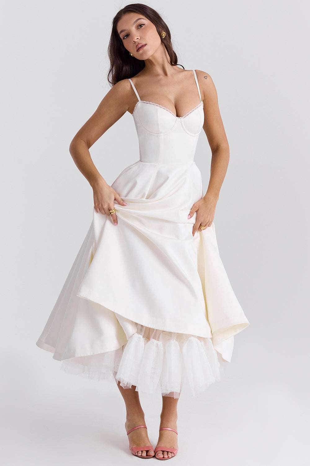 Valmere™ | Tulle Midi Dress