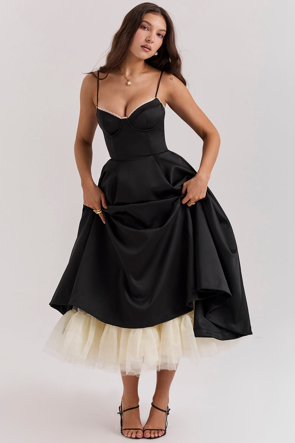 Valmere™ | Tulle Midi Dress