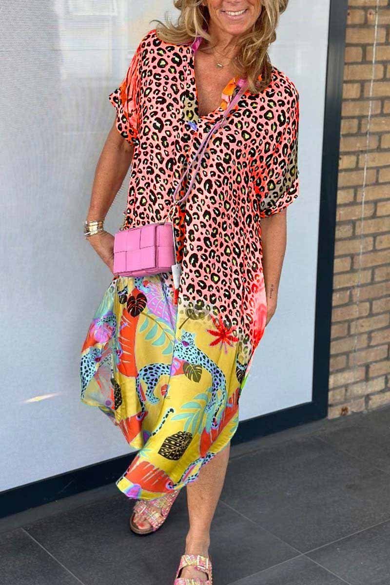 Valmere™ | Relaxed Leopard Dress