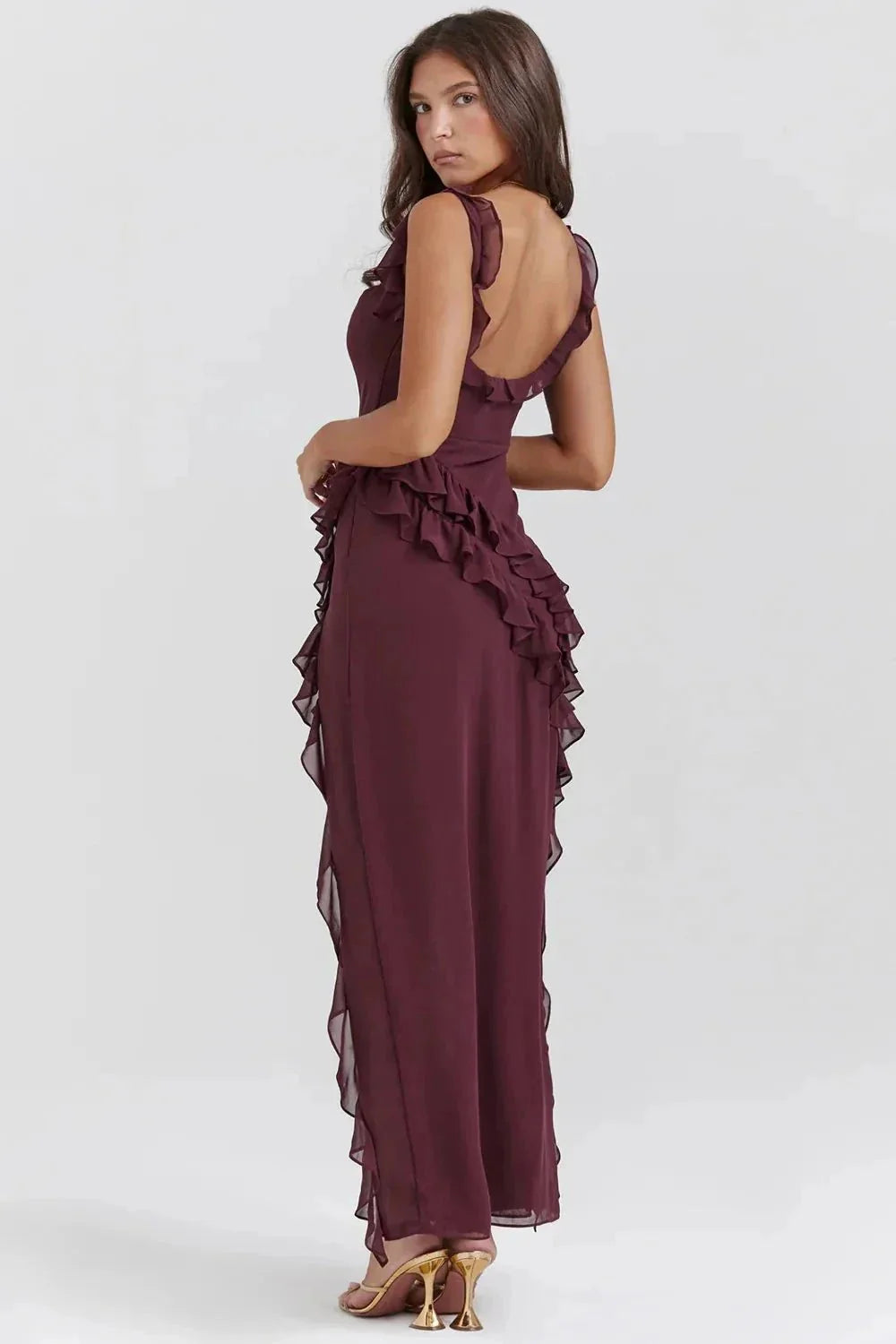 Valmere™ | Arielle Ruffle Maxi Dress