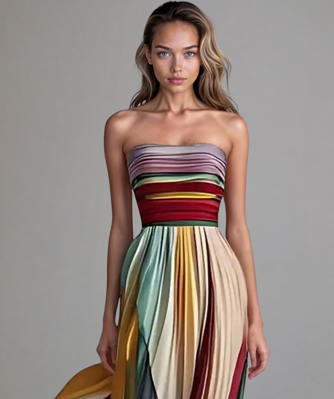 Valmere™ | Nova Elegant Strapless Dress